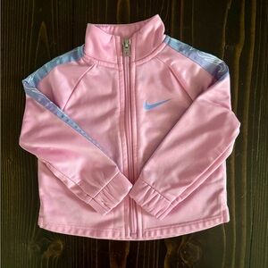 Nike Baby Girls Pink Track Jacket (12m)